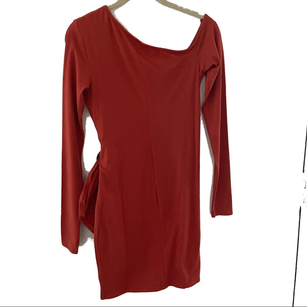 Free People Frankie Dress in Copper - Picture 6 of 8